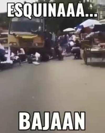 Un día cualquiera en un transporte público en latinoamérica