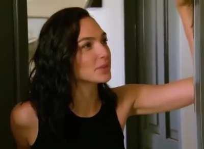 The milf next door that’s been giving you fuck me eyes Gal Gadot answers the door what happens next ?