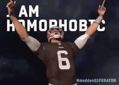 Share a cool fact about yourself using NFL terms. I'll start-