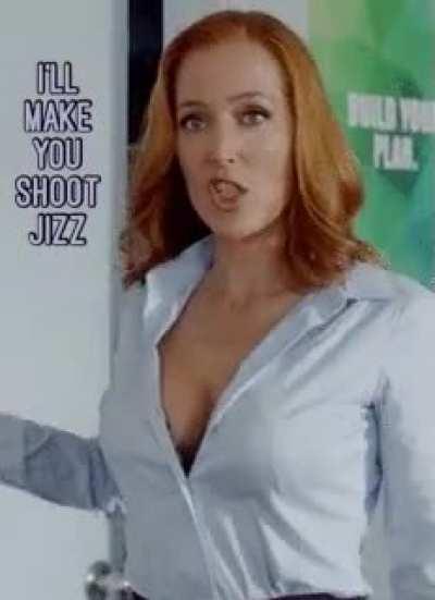 Gillian Anderson is such a babe