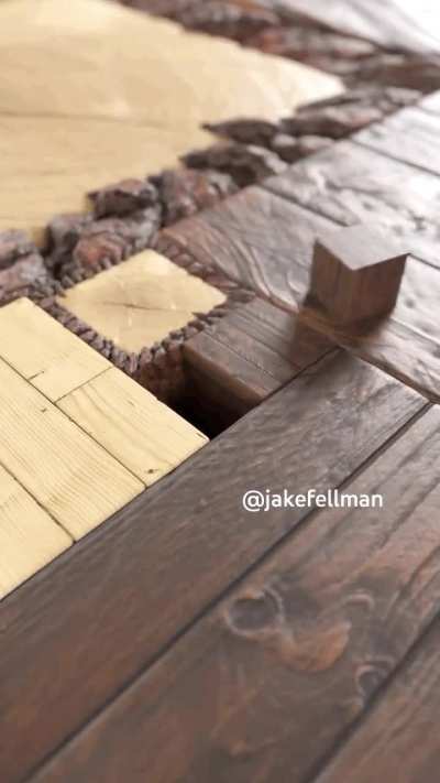 Cubes sliding into place 