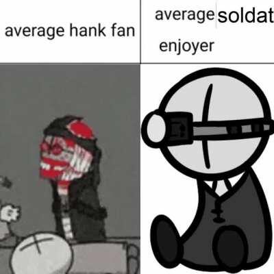 average hank fan vs average soldat enjoyer