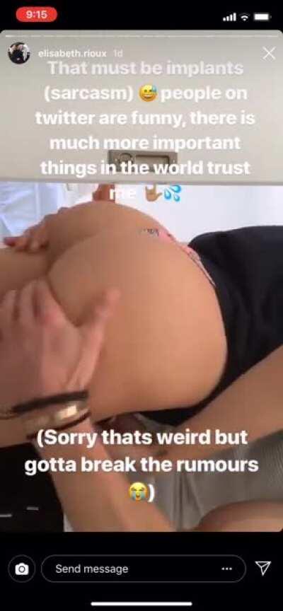 I wish i could squeeze that ass