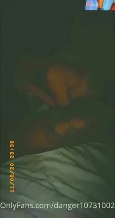 Edit the BJ video she wasnt even doing anything look like she was more into the tv then sucking dick