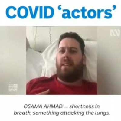 They're NOT crisis actors! They are merely very enthusiastic Covidian missionaries whose pulpit happens to be a hospital bed. Amen.