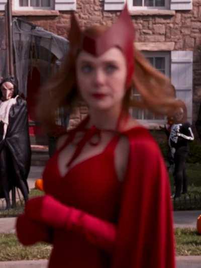 Happy Halloween from Elizabeth Olsen