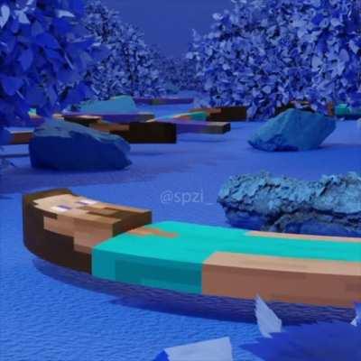 More cursed Steve animations [Now with added Alex]