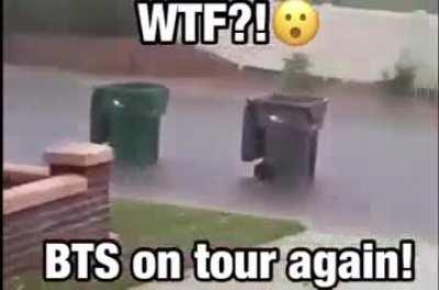 WTF?!😮 BTS on tour again!