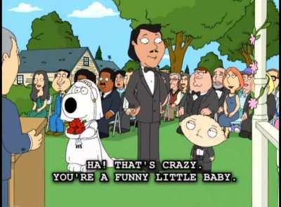 In this Deleted scene of Ep 25 Season 4, We could see Ricardo talking to Stewie in a different Language on this scene