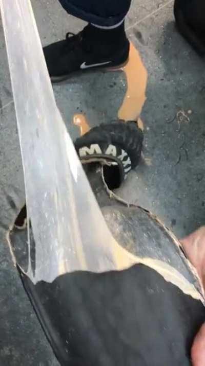 Удаление герметика