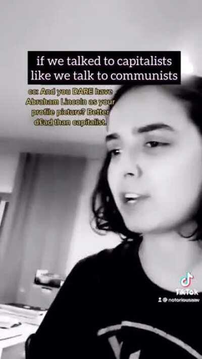 What it would sound like if we talked about capitalism the same way people talk about socialism