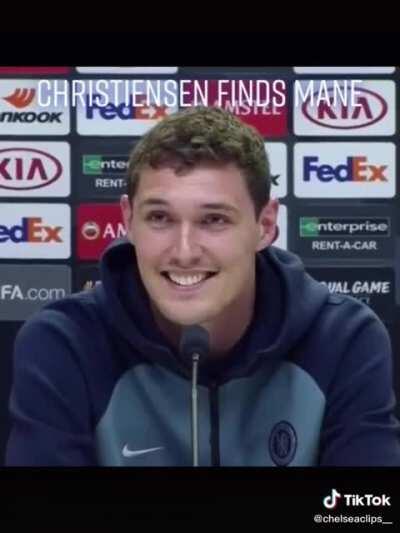 All the Chelsea fans singing the song as well