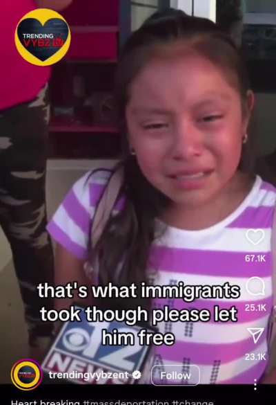 Little girl left without a father due to ICE, pleads for help