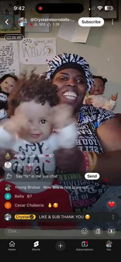 This shit on YouTube