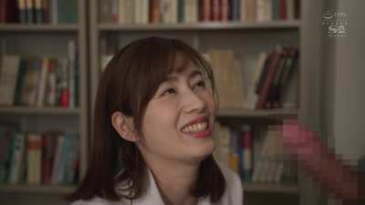 Saki Okuda Excitedly Getting Her Student Off in the Library... But They Almost Get Caught! [SSIS-780]