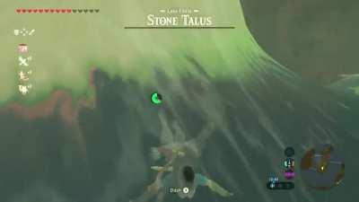 He hit me so hard i got buried into the ground