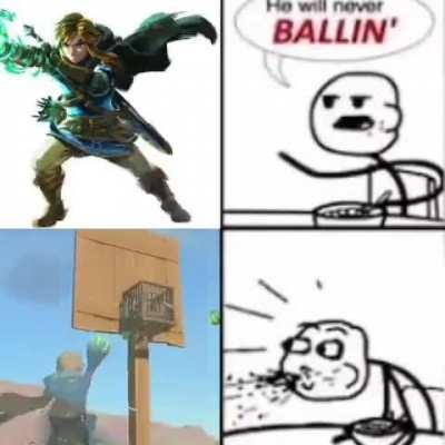 link botta slam dunk on ganondorf