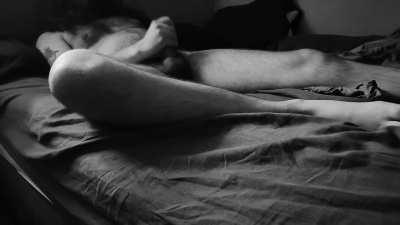 What better way to spend some sick days at home than masturbate?