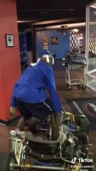 He had no right to be aggressive.