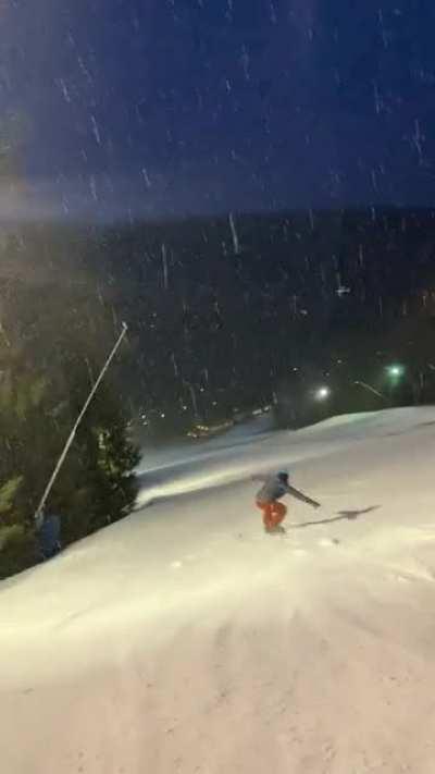 Tried going fast as I could