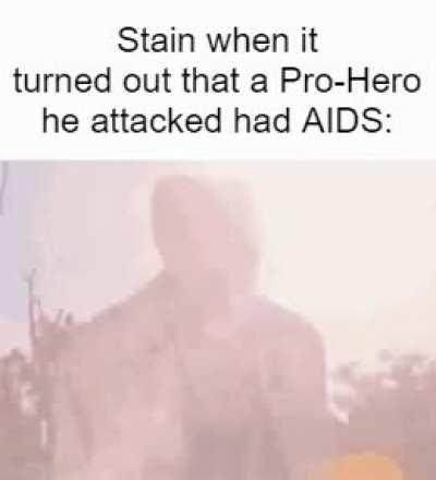 He did not see this coming.