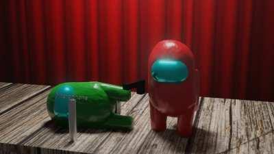 Among Us in a Nutshell (I didn't realize Surreal Entertainment already one, but here mine is)