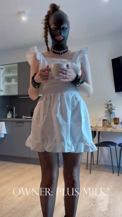 Being trained by my Owner to become the perfect maid