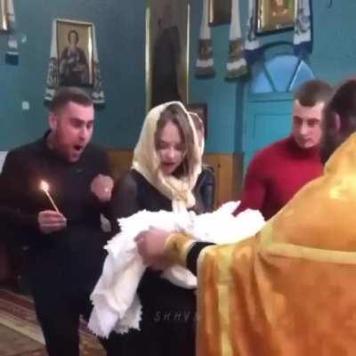 Christening inferno...