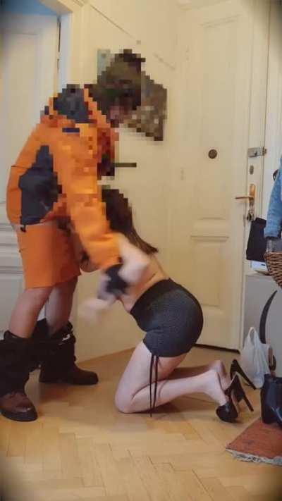 My 2nd Pizza Dare. AMZ guy escapes. Pizzaboy gets blown