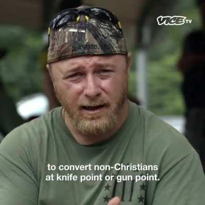 The Christendom of Europe was the literally slaughter and forced conversion of Pagans to Christianity