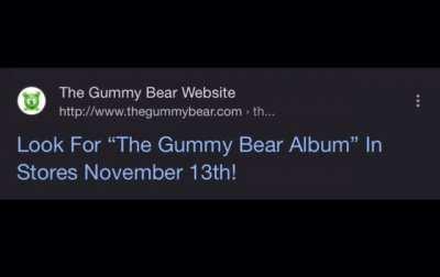 Gummy bear album