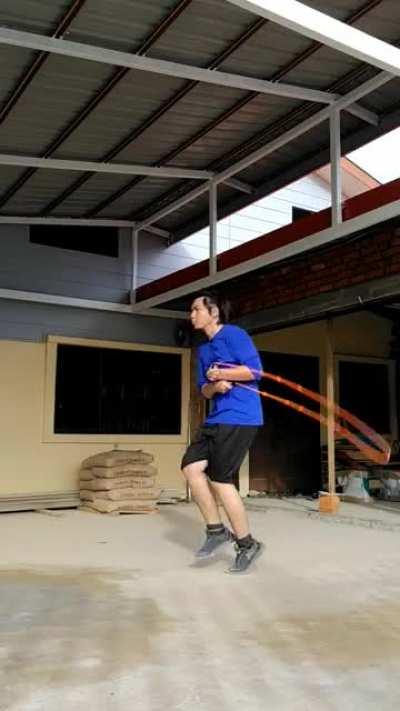 Picked up my rope again after stopping for about a month. Man I forgot how much fun this is