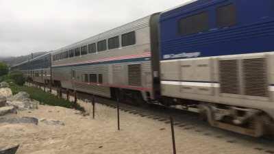 7AM every morning. Santa Claus Lane