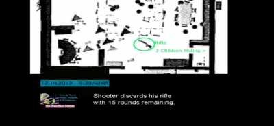 Janitor Rick Thorne's 911 call that records the last moments of the Sandy Hook shooting. The call also potentially includes audio of Lanza's suicide shot