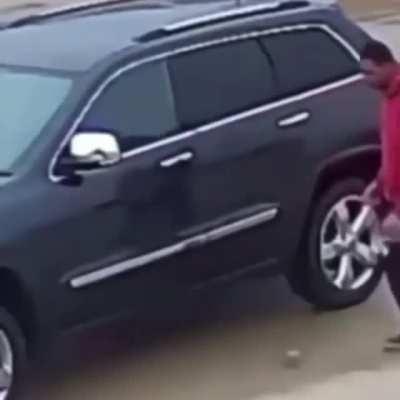 he tried his best...