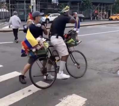 Racist gets what he deserves