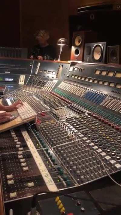 Another clip out of the La Frette Studios (Aaron Dessner)