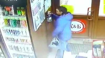 That is why antiseptics cannot be installed in public places in Russia.