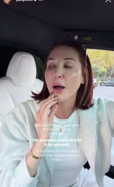 her long as IG story she talks more about this therapy but says nothing really. walks down memory lane with her home decor