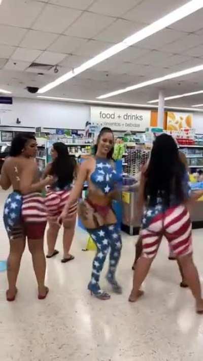 Just another day at Walgreens - 4th of July edition