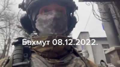 An update from one of the defenders of Bakhmut on the operational situation