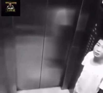 Well, as long as there’s no one outside the lift...