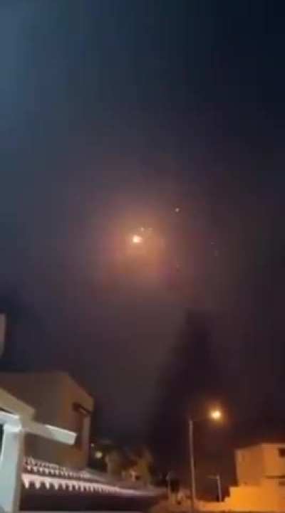 Indian AD units intercepting drones over Jammu. The attack has been ongoing for over an hour. So far, no hits recorded