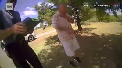 Why does this cop have a pistol brace?