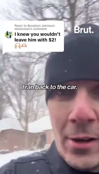 Guy delivers pizza during a blizzard and turns 2$ tip into 40k