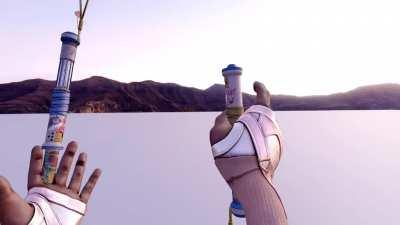 Lifeline's Heirloom inspect animation with her new skin! (Sorry for video I don't have heirloom)