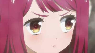 Bathing tanned beauty