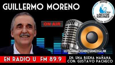 Guillermo Moreno en FM 89.9: 