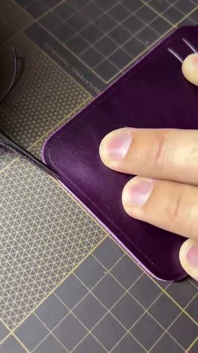 Making a Wallet out of Leather