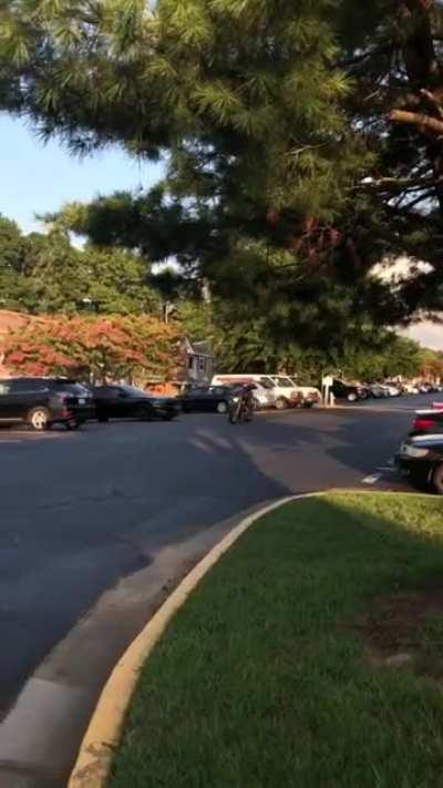 My first ride on my first bike. Your girl is hype. Thank you for all the amazing advice & stay safe out there 🤗